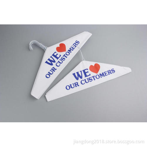 16" White Cape Hanger